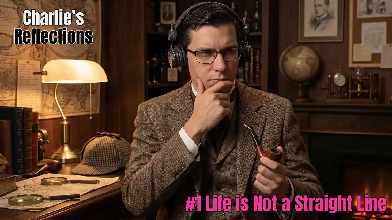 Charlie's Reflections #1 ~ Life is not a Straight Line.